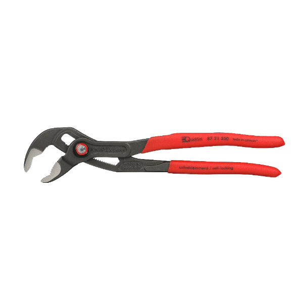 KNIPEX Cobra QuickSet Water Pump Pliers (46mm, 250mm, PVC Grip) - Image 2