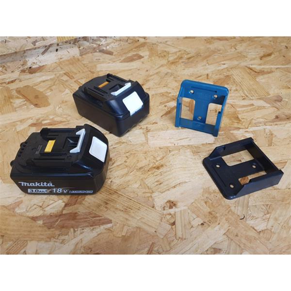 STEALTHMOUNTS Battery Mounts (Makita 18V, Blue, 6 Piece) - Image 3