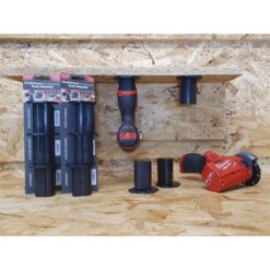 Alternative view of STEALTHMOUNTS Tool Mounts (Milwaukee 12V, Black, 3 Piece)