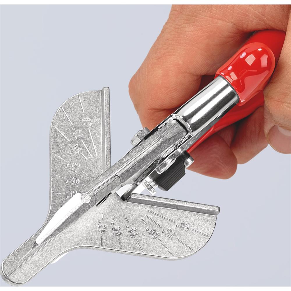KNIPEX Mitre Shears for Plastic & Rubber Sections - Image 5