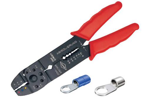 KNIPEX Crimping Pliers (215mm, Multi Component Grip) - Image 3