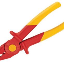 KNIPEX Plastic Flat Nose Pliers (180mm, Insulating Plastic Grip)
