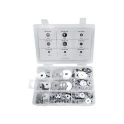 JEFFERSON Zinc Plated Repair Washer Assortment (240 Piece, M5-M10, Metric)
