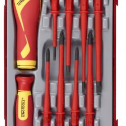 TENGTOOLS VDE Interchangeable Screwdriver Set (10 Piece)