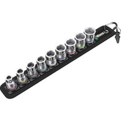 WERA Zyklop Socket Set (3/8" Drive, 9 Piece, Holding)