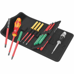 WERA Kraftform Kompakt VDE Interchangeable Screwdriver Set (16 Piece)