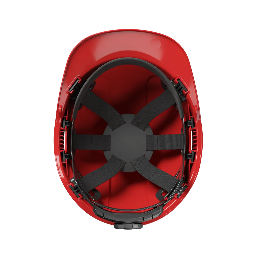 HELLBERG Factor Safety Helmet (Red) - Image 3