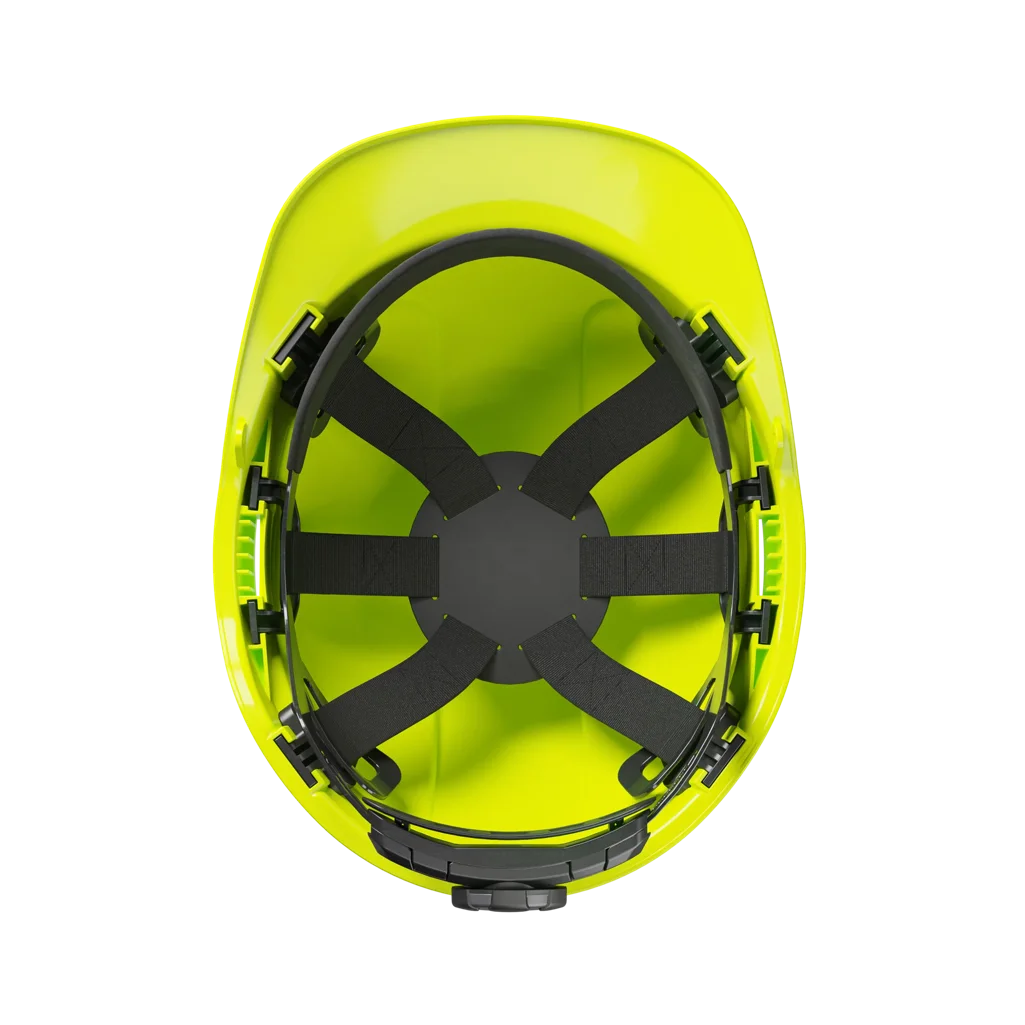 HELLBERG Factor Safety Helmet (Neon Yellow) - Image 4