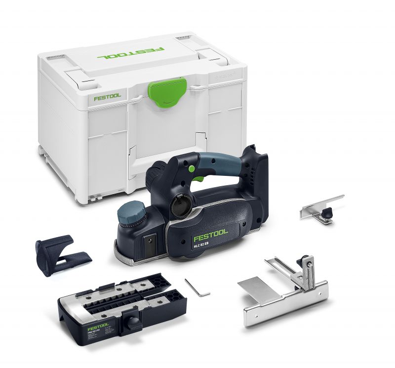 FESTOOL Cordless Planer (HLC 82 EB-Basic-Set)