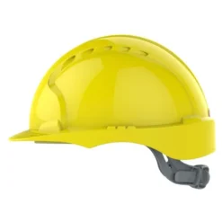 JSP Evo2 Safety Helmet (Yellow, Non Vented) - Image 3