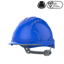 JSP Evo2 Safety Helmet (Blue, Non Vented)