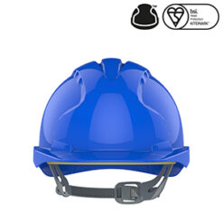 Alternative view of JSP Evo2 Safety Helmet (Blue, Non Vented)