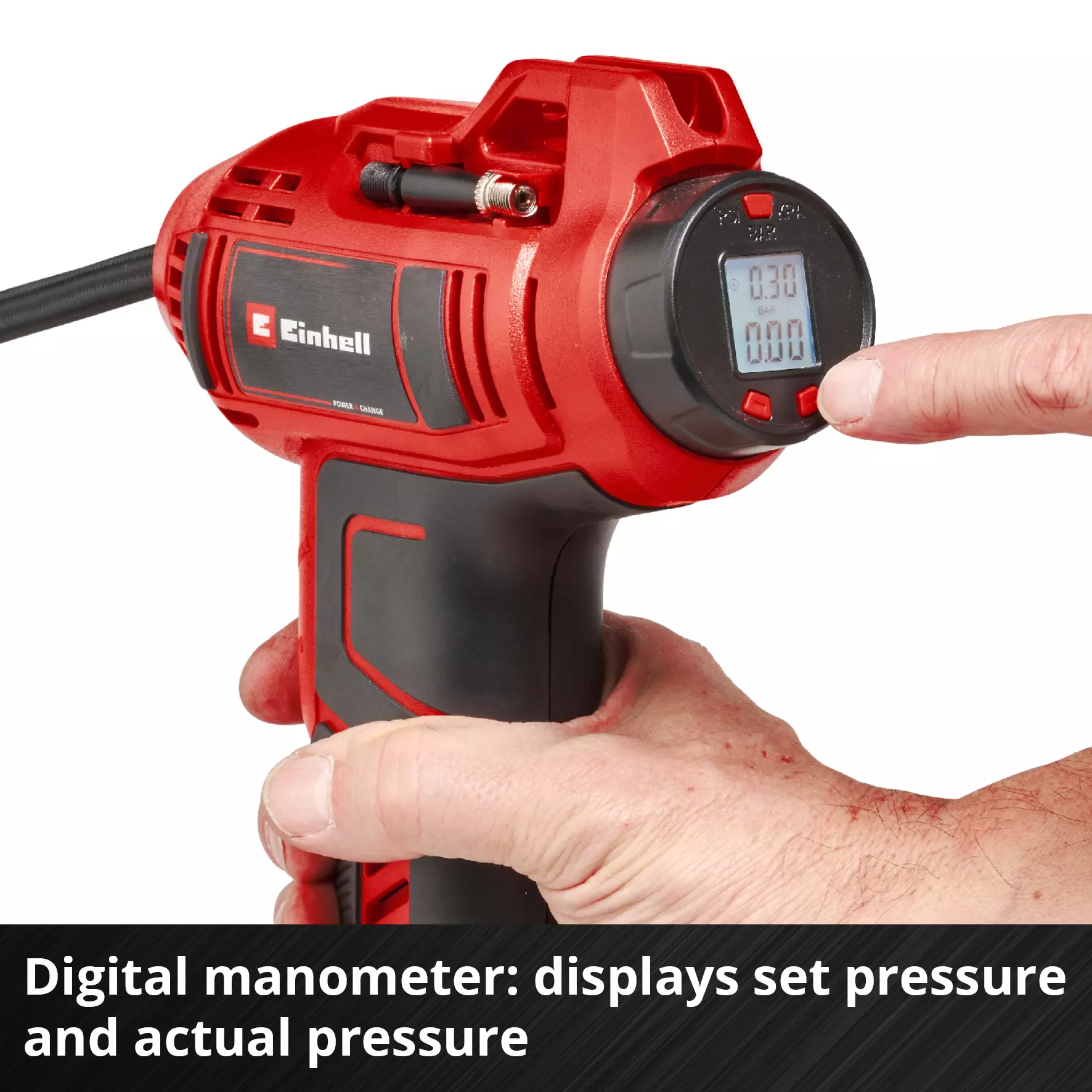 EINHELL 18V Inflator Bare Unit (CE-CC 18 Li-Solo) - Image 5