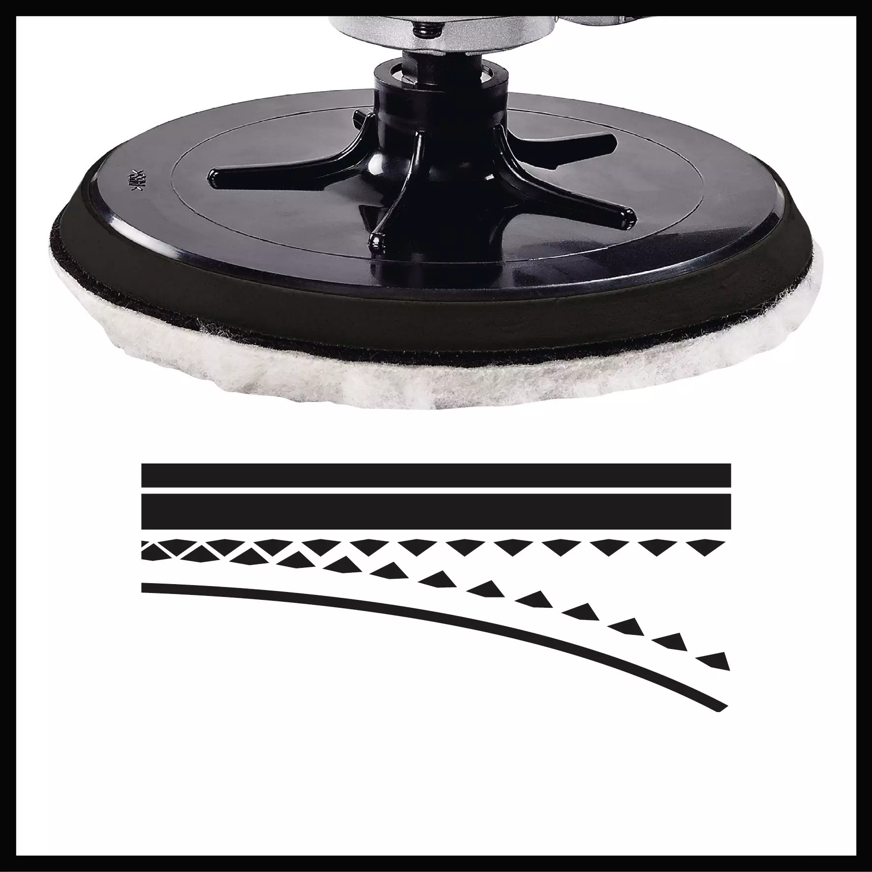EINHELL 220V Polisher (180mm, 1100W, CC-PO 1100/1 E) - Image 8