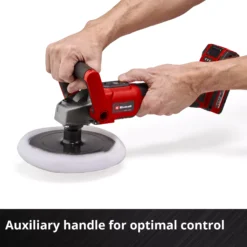 EINHELL 18V Polisher Bare Unit (180mm, CE-CP 18/180 Li E-Solo) - Image 6