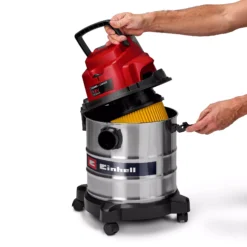 EINHELL 18V Wet & Dry Vac Bare Unit (20L, TC-VC 18/20 Li-Solo) - Image 5