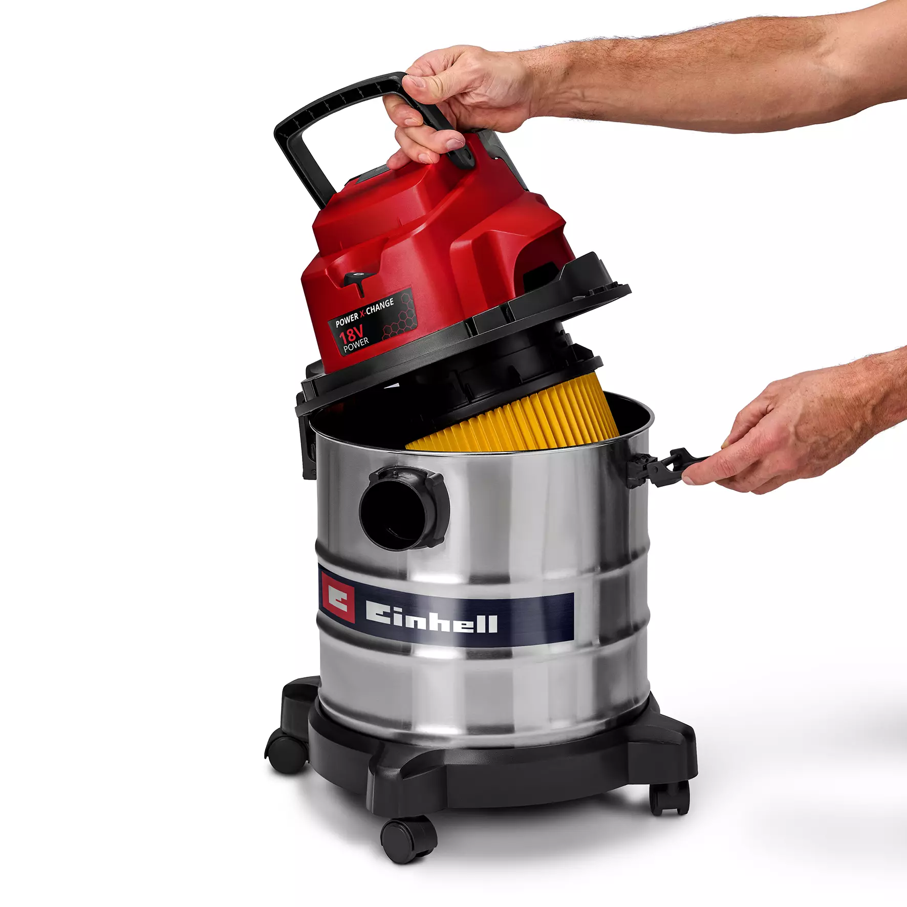 EINHELL 18V Wet & Dry Vac Bare Unit (20L, TC-VC 18/20 Li-Solo) - Image 5