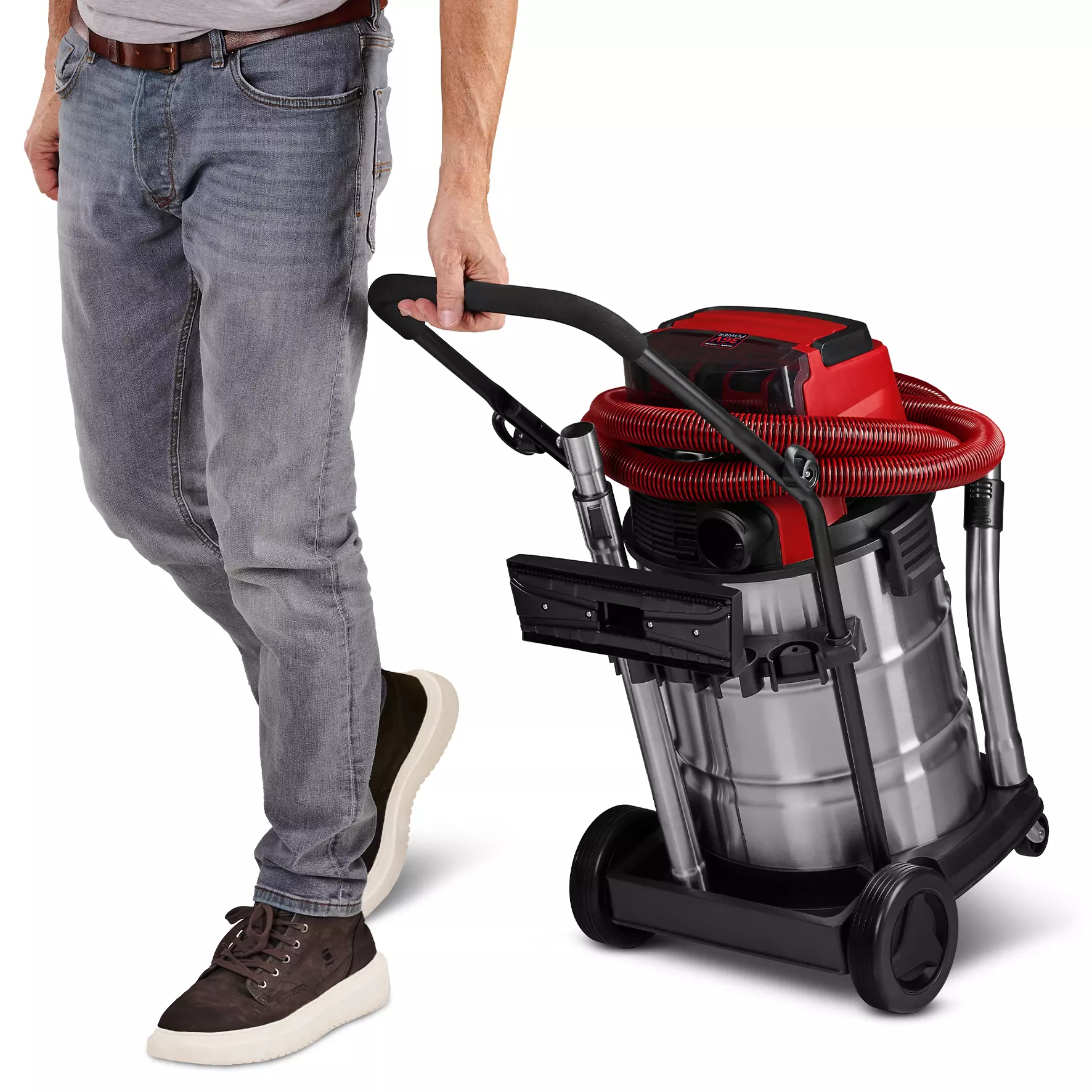 EINHELL PRO 2x18V Wet & Dry Vac (30L, TP-VC 36/30 S Auto-Solo) - Image 7