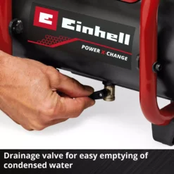 EINHELL 2x18V Compressor Bare Unit (6L, 8 Bar, TE-AC 36/150 Li OF-Solo) - Image 6