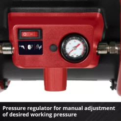 EINHELL 2x18V Compressor Bare Unit (6L, 8 Bar, TE-AC 36/150 Li OF-Solo) - Image 7