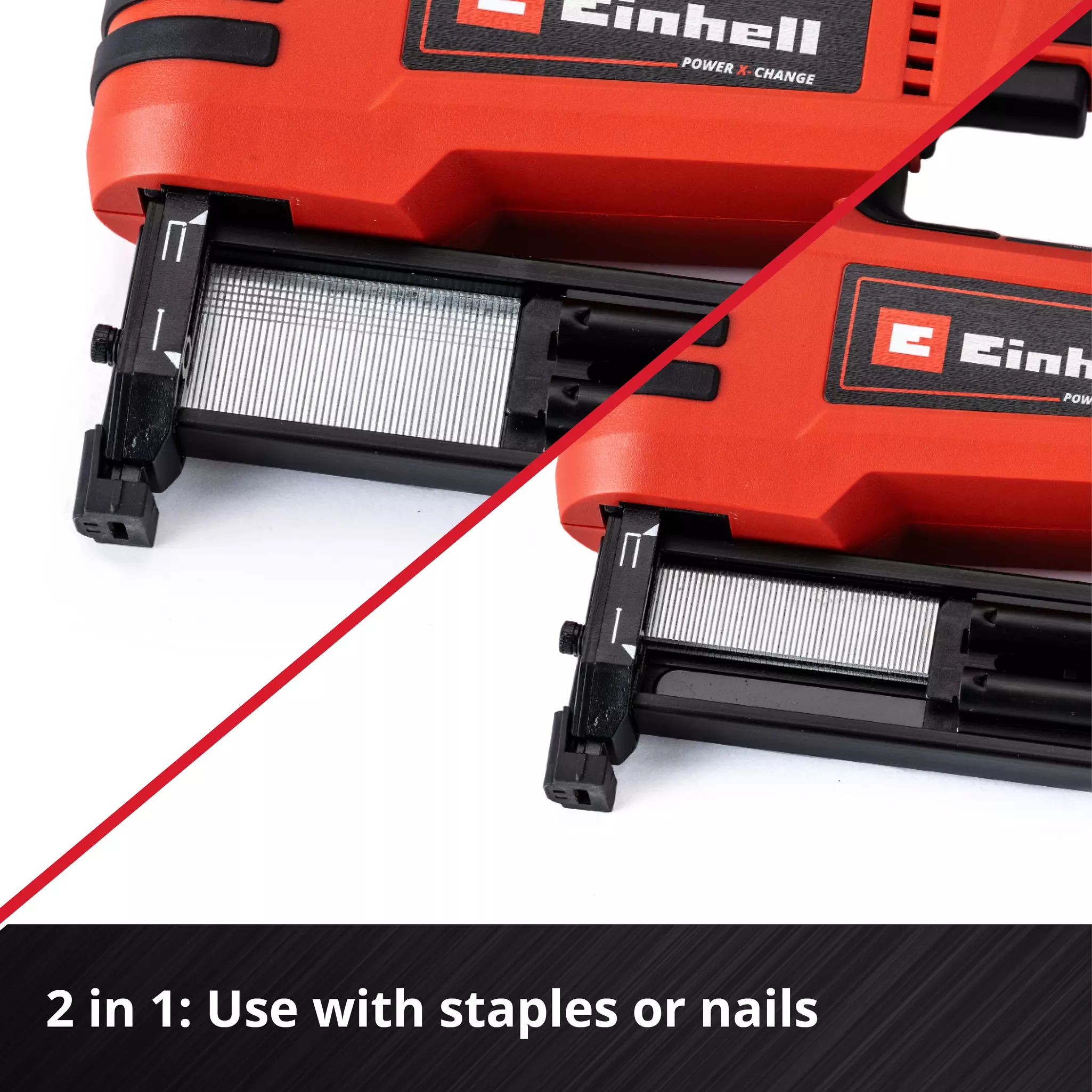 EINHELL 18V Nailer/Stapler Bare Unit (32mm Nail /22mm Staple,TE-CN 18 Li-Solo) - Image 4