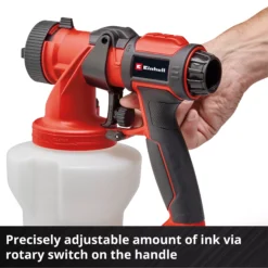EINHELL 18V Spray Gun Bare Unit (1000ml/min, 1000ml, TE-SY 18/90 Li-Solo) - Image 9