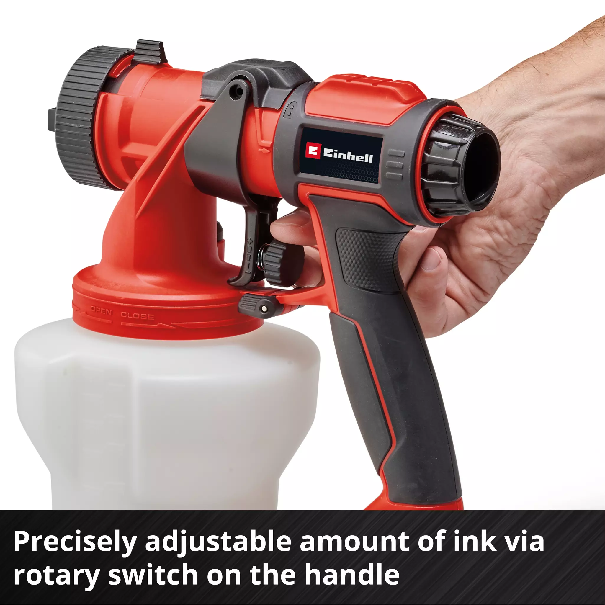 EINHELL 18V Spray Gun Bare Unit (1000ml/min, 1000ml, TE-SY 18/90 Li-Solo) - Image 9