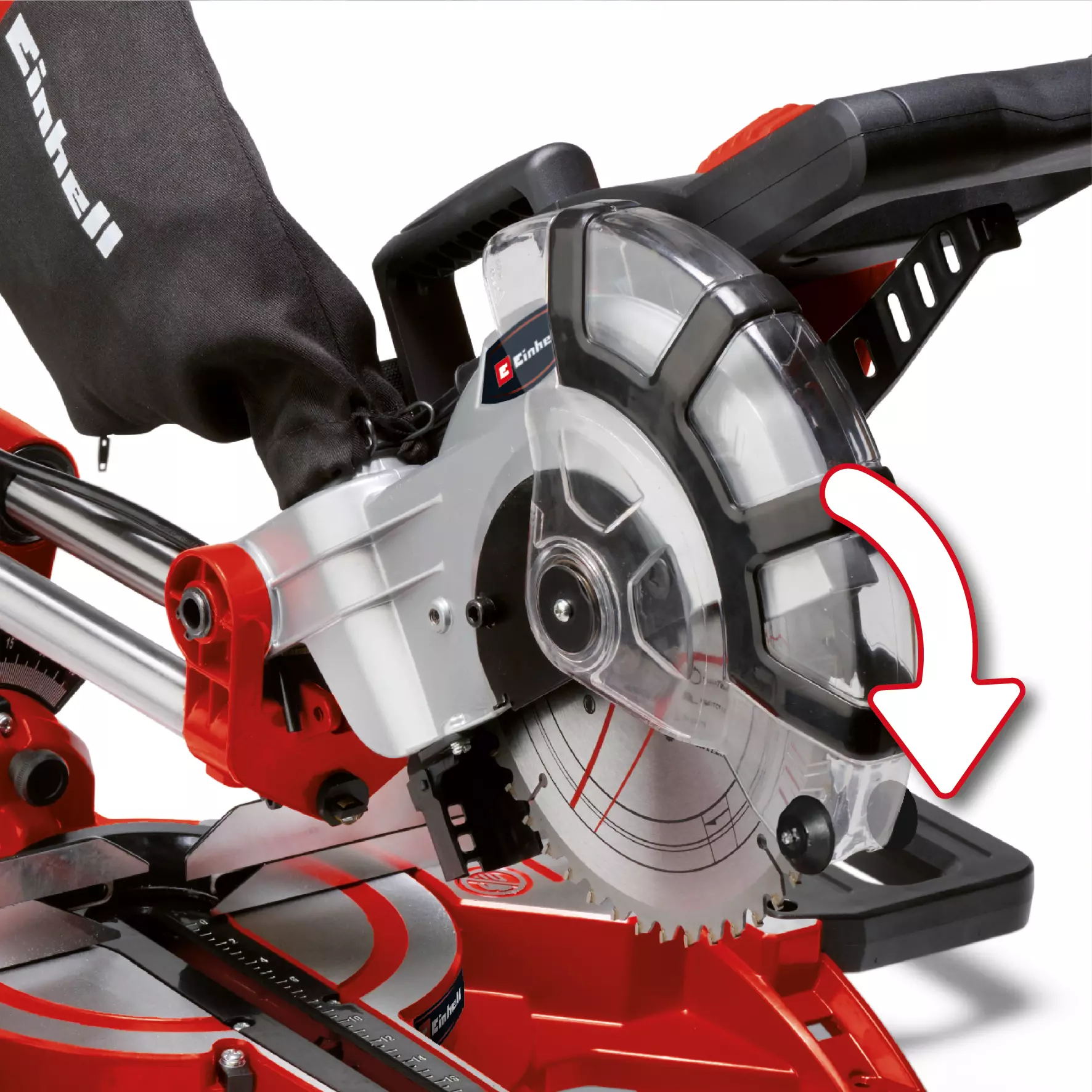 EINHELL 220V Mitre Saw (210mm, 62mmx310mm, 1800W, TC-SM 2131/2) - Image 5