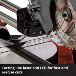 EINHELL 2x18V Mitre Saw Bare Unit (210mm, 65mmx310mm, TE-SM 36/210 Li-Solo) - Image 7