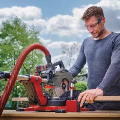 EINHELL 2x18V Mitre Saw Bare Unit (254mm, 85mmx340mm, TE-SM 36/10 L Li-Solo) - Image 3