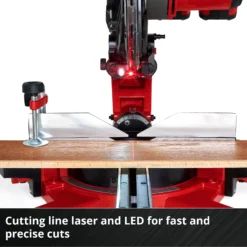 EINHELL 2x18V Mitre Saw Bare Unit (254mm, 85mmx340mm, TE-SM 36/10 L Li-Solo) - Image 7