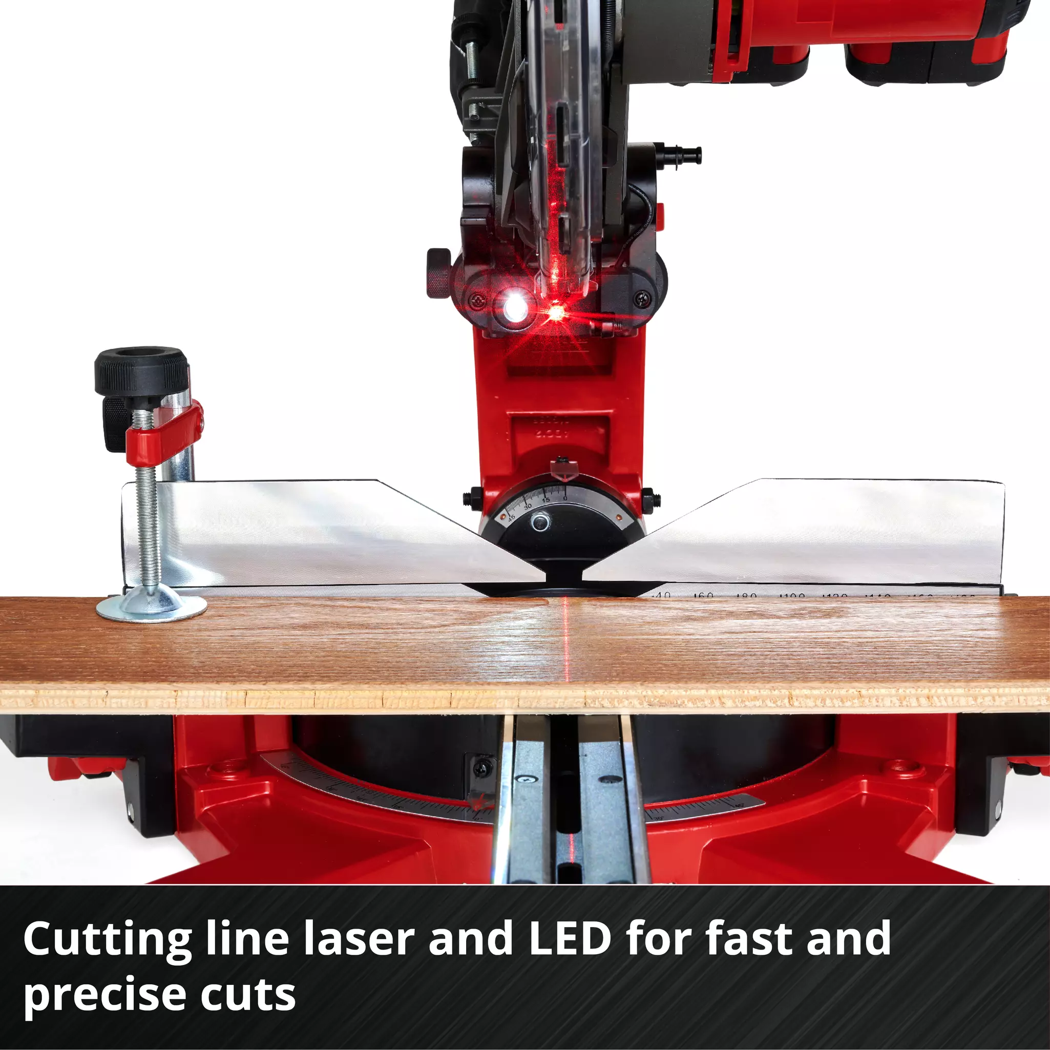 EINHELL 2x18V Mitre Saw Bare Unit (254mm, 85mmx340mm, TE-SM 36/10 L Li-Solo) - Image 7