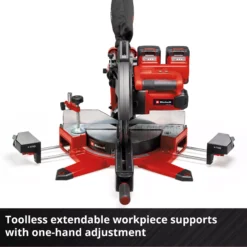 EINHELL 2x18V Mitre Saw Bare Unit (254mm, 85mmx340mm, TE-SM 36/10 L Li-Solo) - Image 8