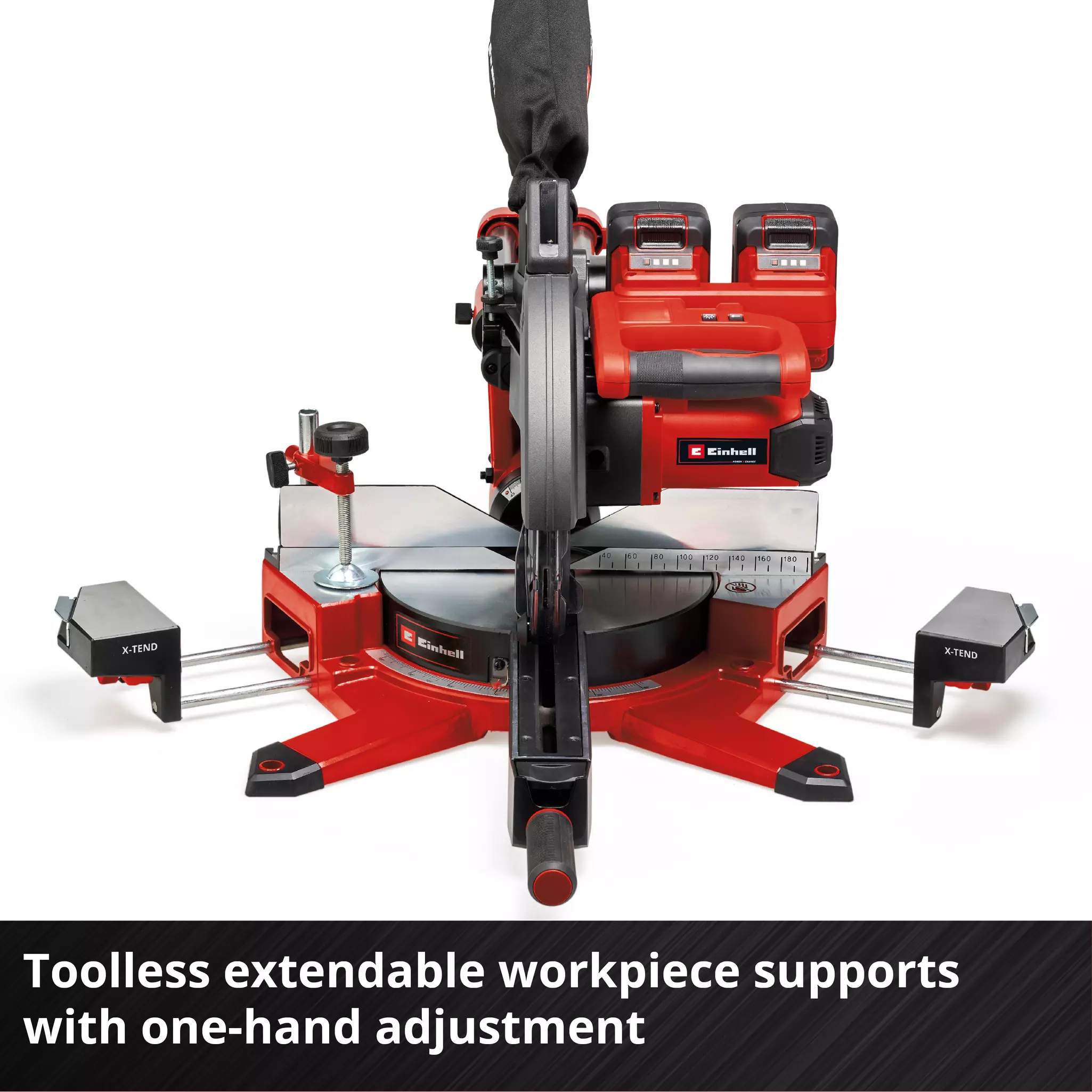 EINHELL 2x18V Mitre Saw Bare Unit (254mm, 85mmx340mm, TE-SM 36/10 L Li-Solo) - Image 8