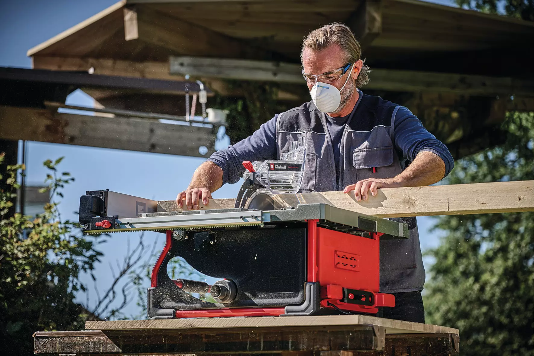 EINHELL PRO 220V Table Saw (254mm, 85mm, 2000W, TP-CC 10T) - Image 3