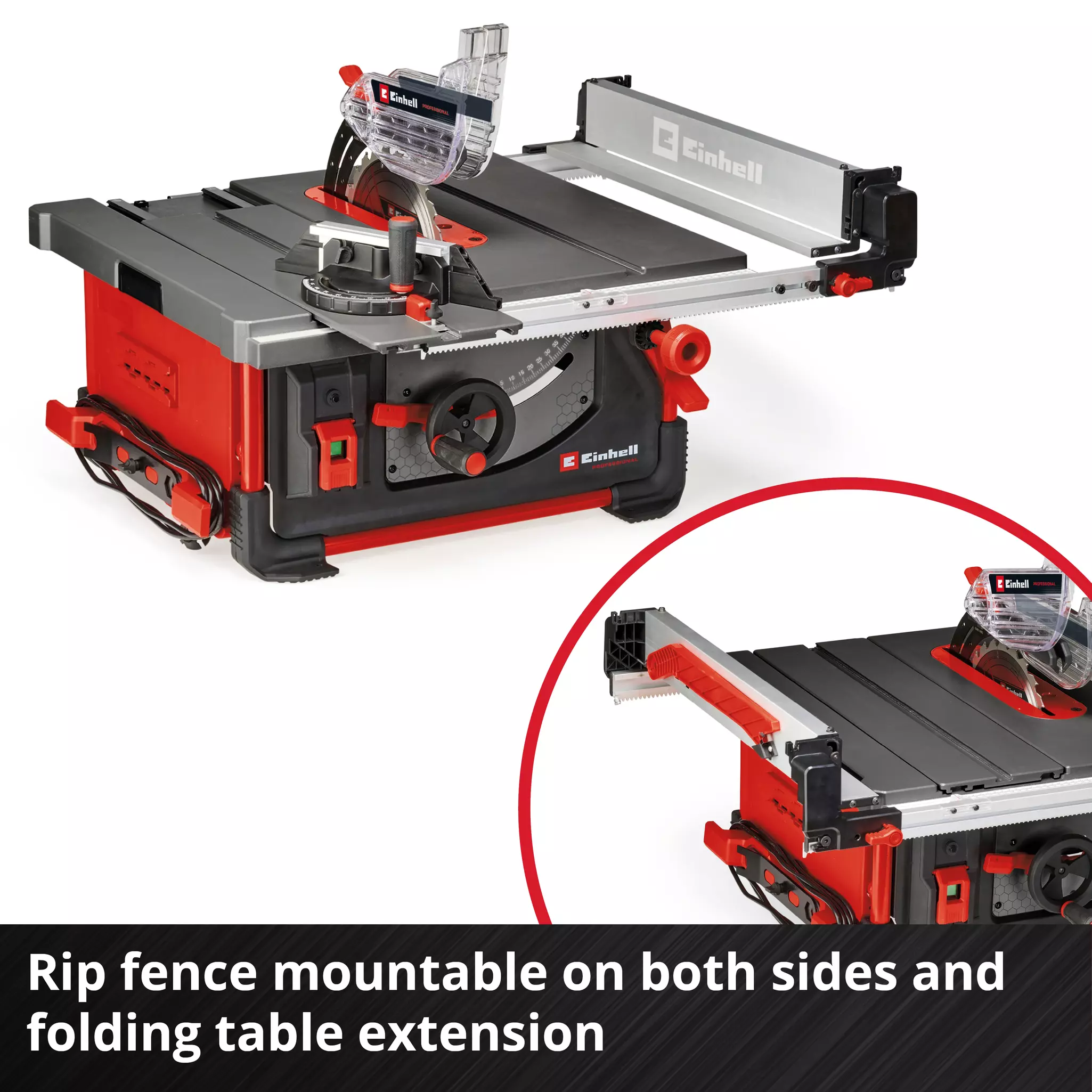 EINHELL PRO 220V Table Saw (254mm, 85mm, 2000W, TP-CC 10T) - Image 4