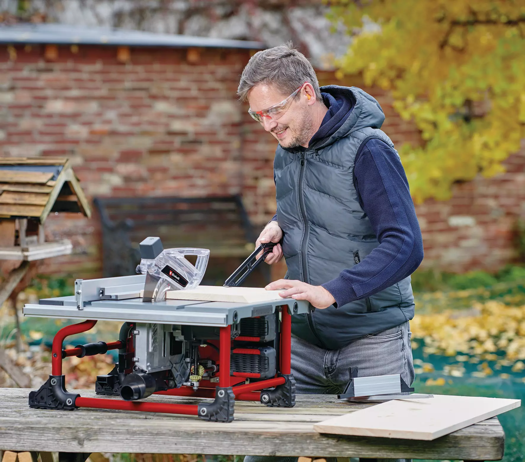 EINHELL 2x18V Table Saw Bare Unit (210mm, 70mm, TE-TS 36/210 Li-Solo) - Image 3