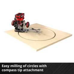 EINHELL PRO 18V Router Bare Unit (1/4", 2xBases, TP-RO 18 SET Li Solo) - Image 5