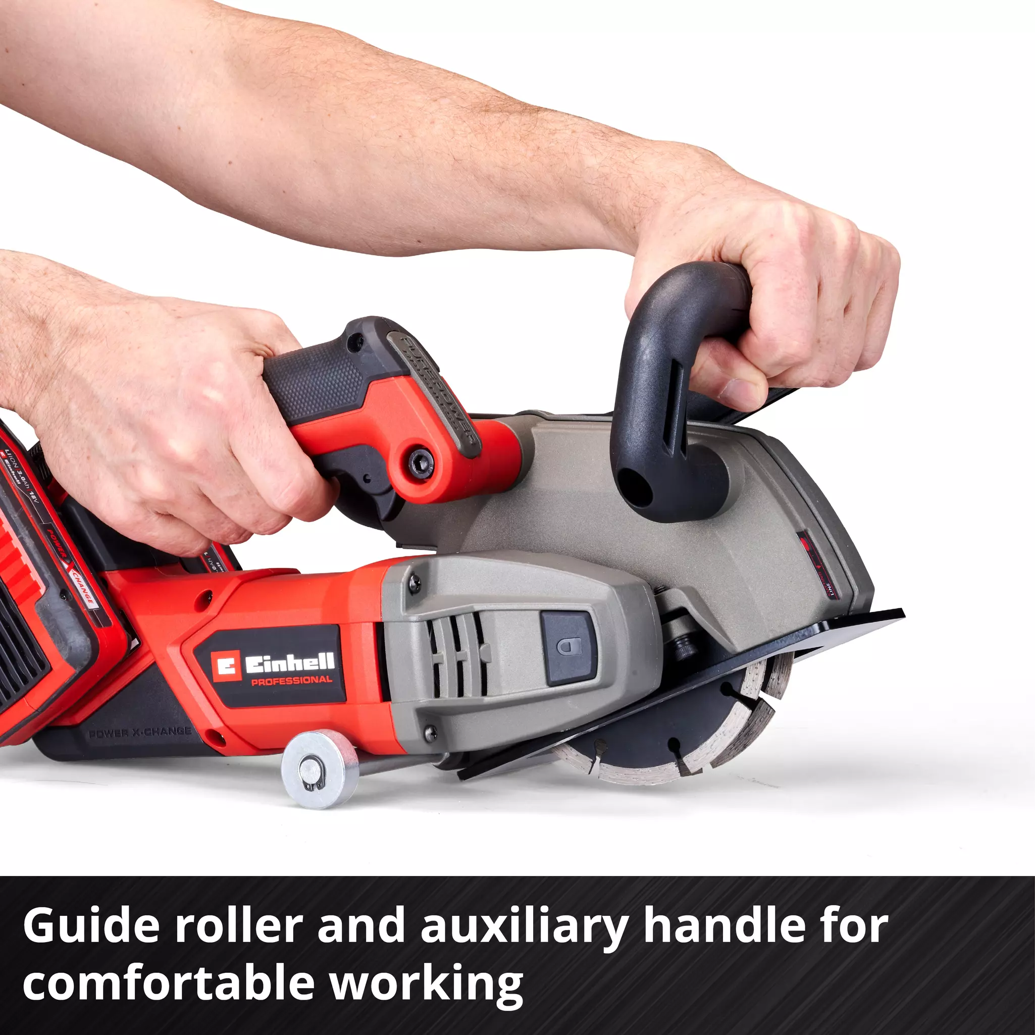 EINHELL PRO 2x18V Wall Chaser Bare Unit (125mm, TP-MA 36/30 Li Bl Solo) - Image 8