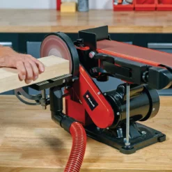 EINHELL 220V Belt & Disc Sander (380W, 100mmx914mm, 150mm, TC-US 380) - Image 2