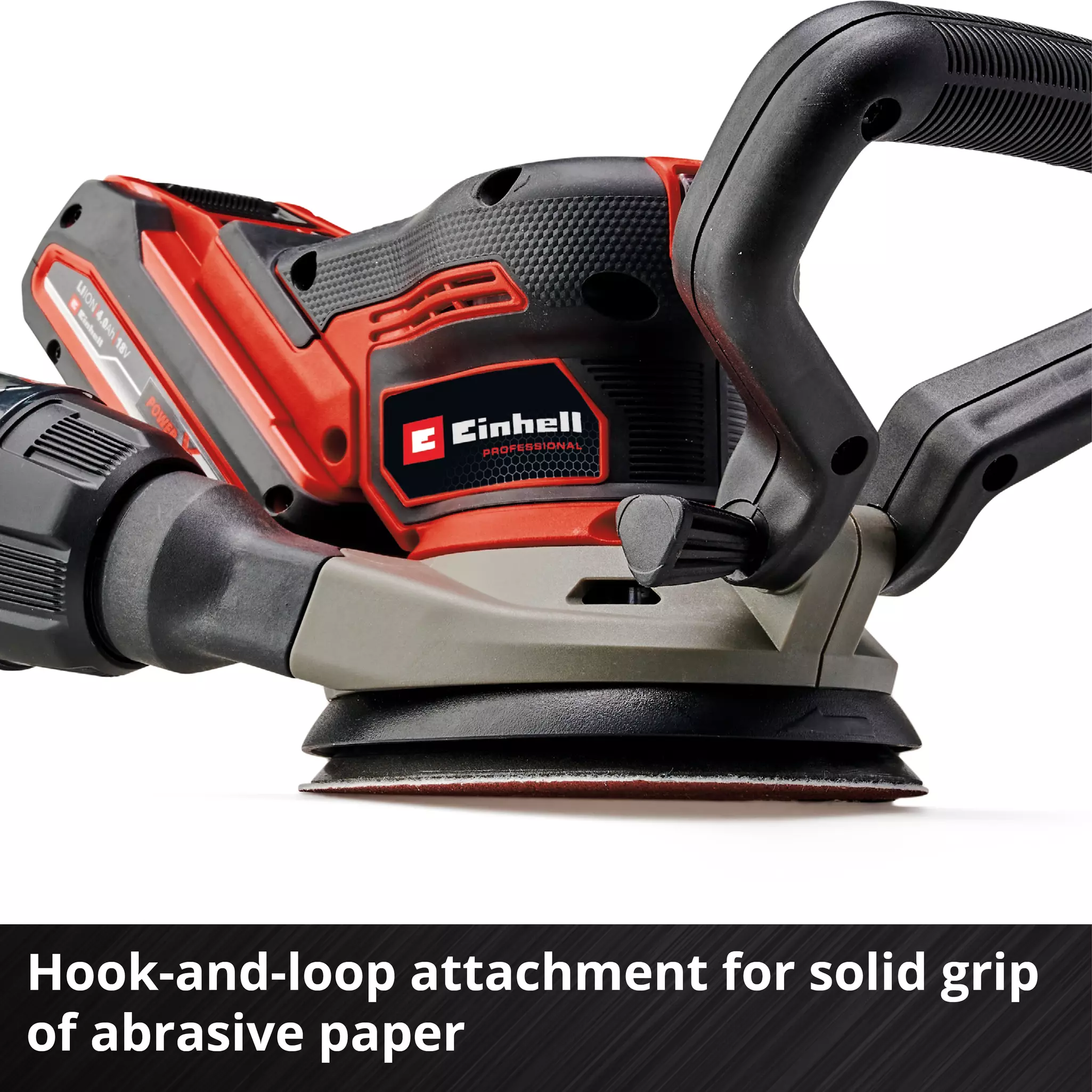 EINHELL PRO 18V R/A Sander Bare Unit (125mm, TP-RS 18/32 Li Bl Solo) - Image 4