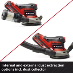 EINHELL PRO 18V R/A Sander Bare Unit (125mm, TP-RS 18/32 Li Bl Solo) - Image 7