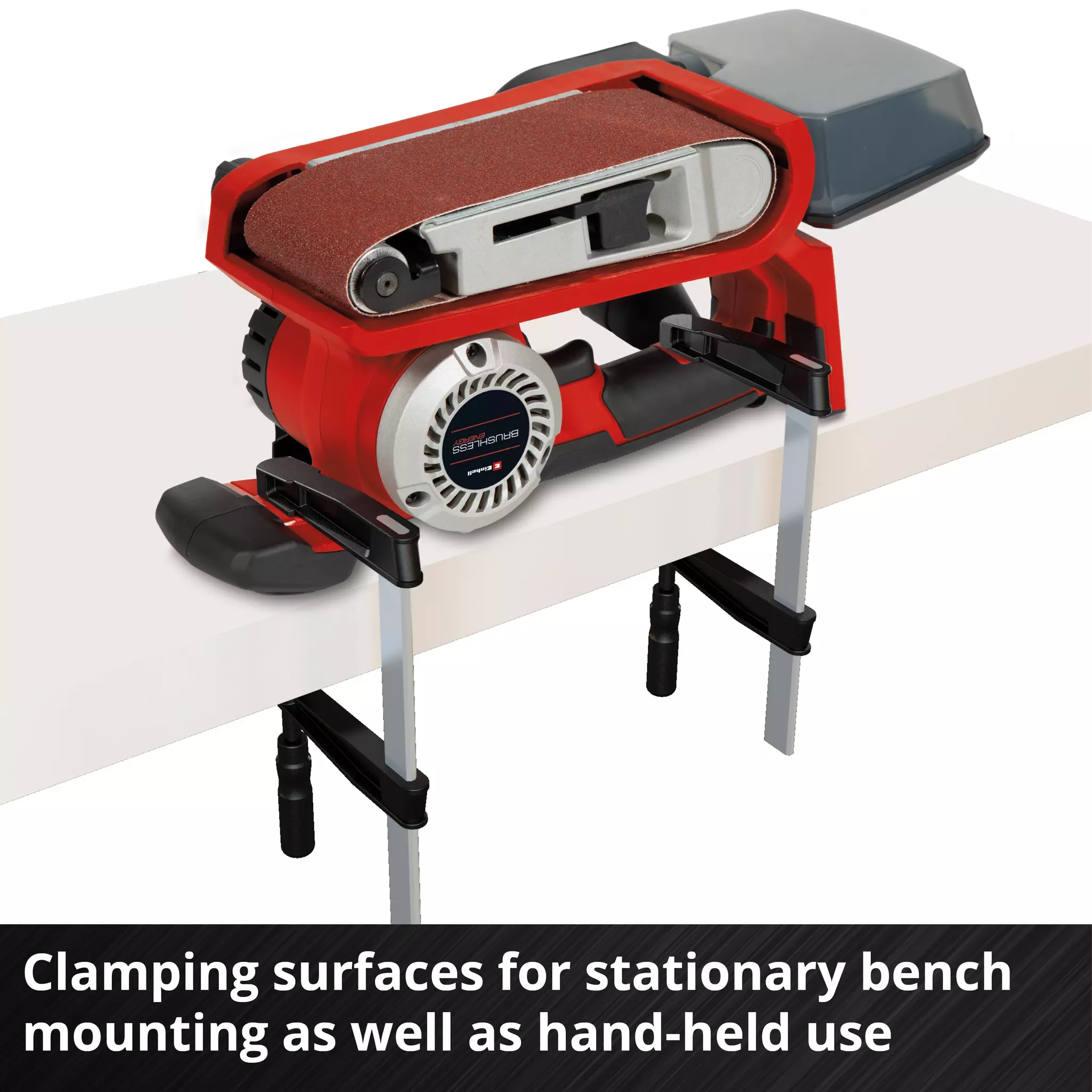 EINHELL PRO 18V Belt Sander Bare Unit (75-457mm, TP-BS 18/457 Li Bl Solo) - Image 5