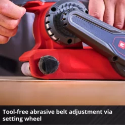EINHELL PRO 18V Belt Sander Bare Unit (75-457mm, TP-BS 18/457 Li Bl Solo) - Image 8