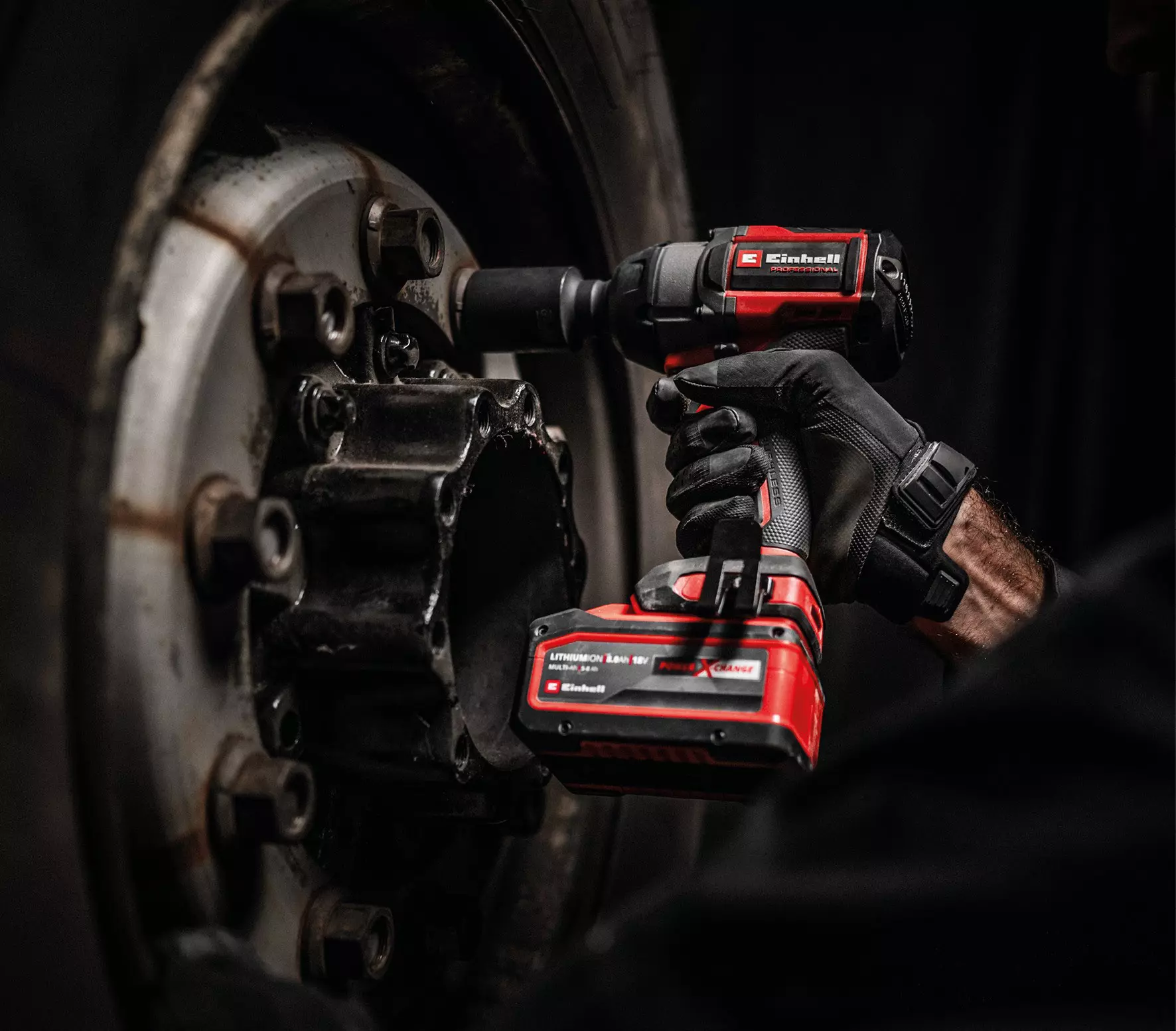 EINHELL PRO 18V Impact Wrench Bare Unit (1/2", 1000Nm, TP-CW 18/450-C Li BL) - Image 4