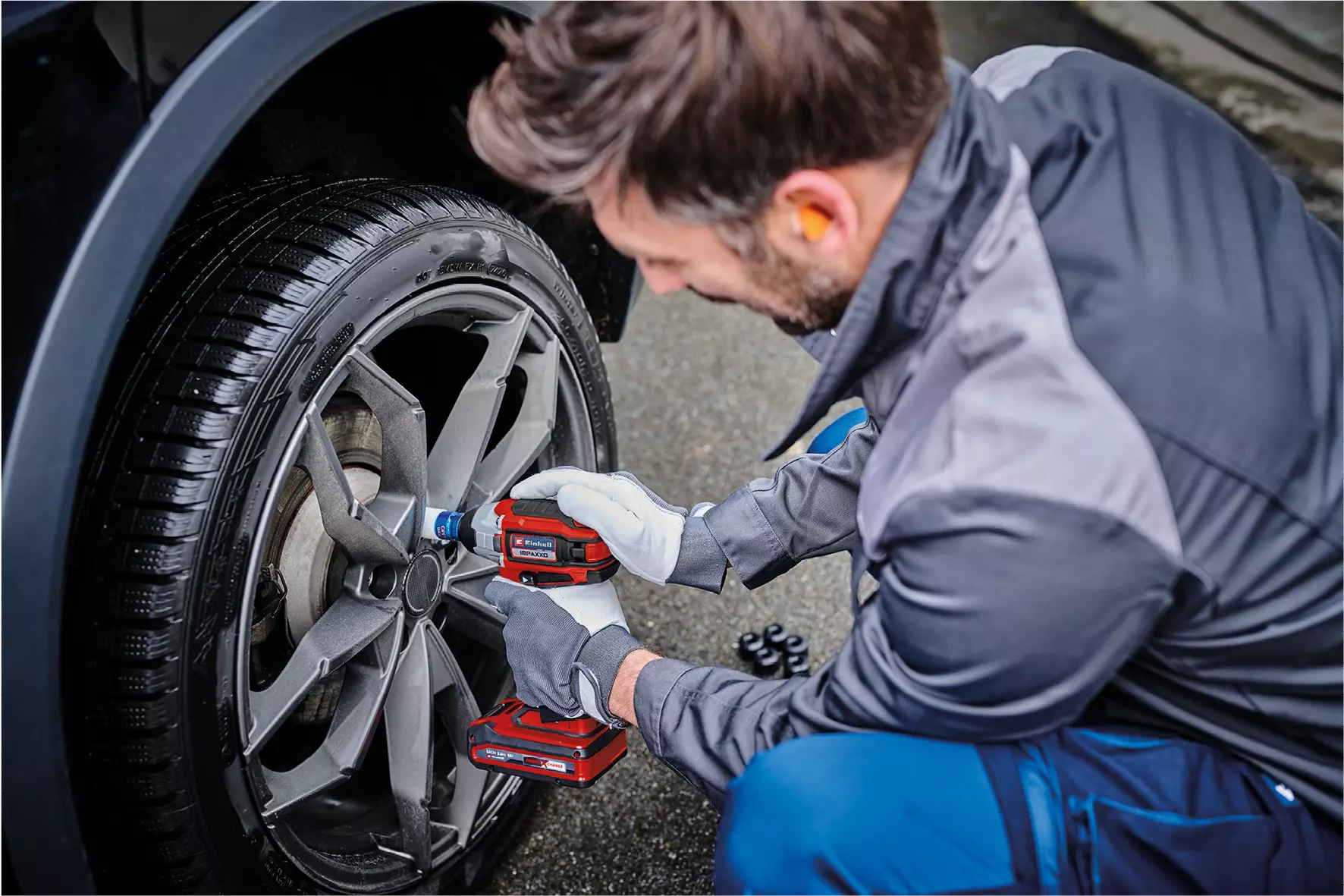 EINHELL PRO 18V Impact Wrench Bare Unit (1/2", 450Nm, Impaxxo 18/230) - Image 4