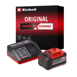 EINHELL 18V Starter Kit (1x 5.2Ah PXC Plus Battery, 1x4A Fast Charger)