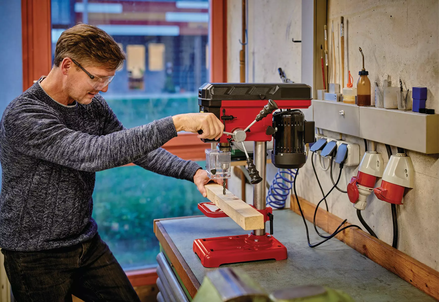 EINHELL 220V Bench Drill (450W, 5 Speed) - Image 2