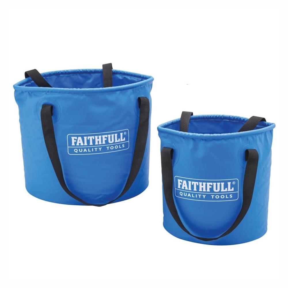 FAITHFULL 12L & 20L Collapsible Bucket Pack