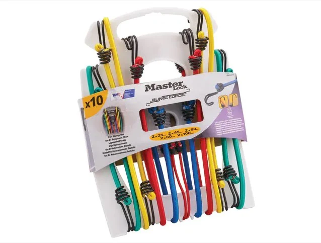 MASTER LOCK 10 Piece Bungee Set
